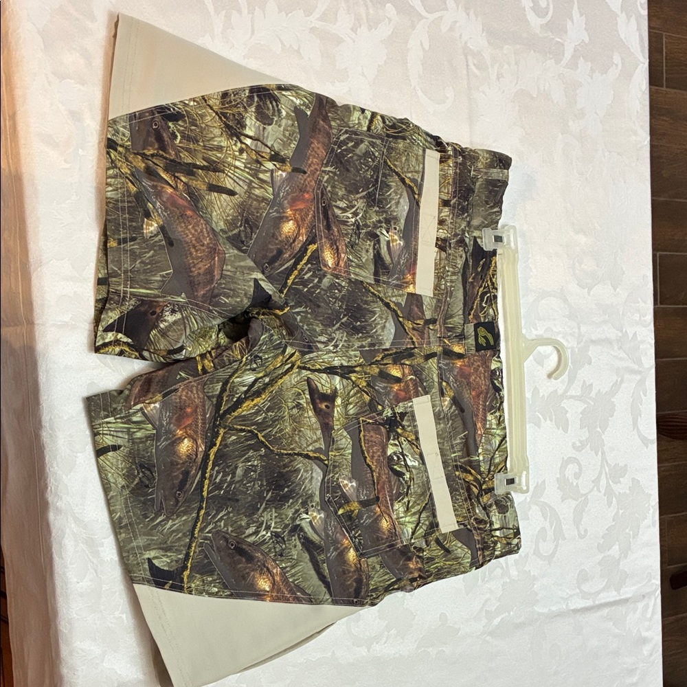 Men's Fishouflage Outdoor Shorts -  Camo, XL